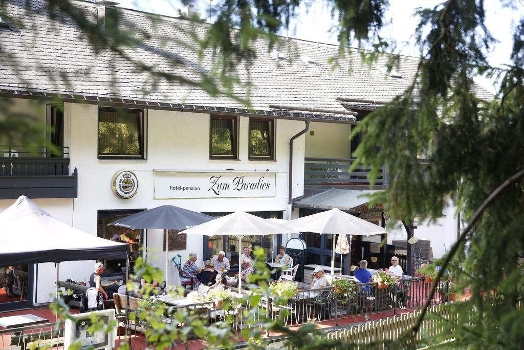 Hotel-Pension zum Paradies Willingen  Bagian luar foto
